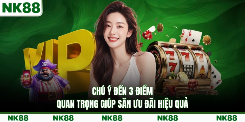 Chú ý đến 3 điểm quan trọng giúp săn ưu đãi hiệu quả
