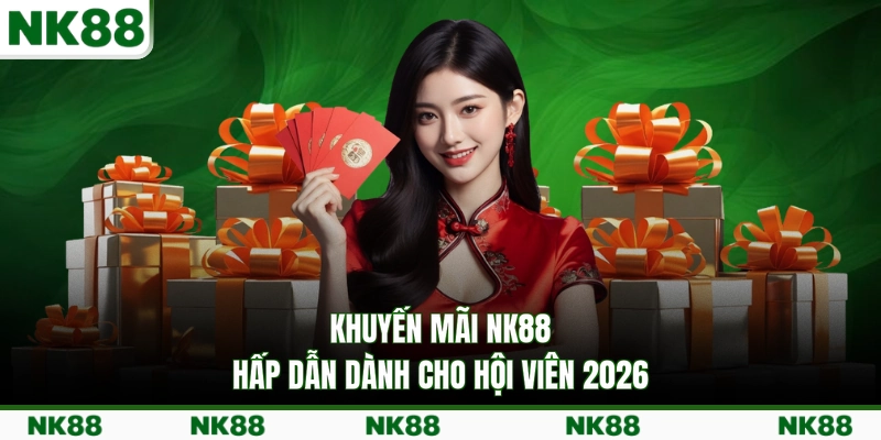 Khuyến mãi NK88 hấp dẫn dành cho hội viên 2026